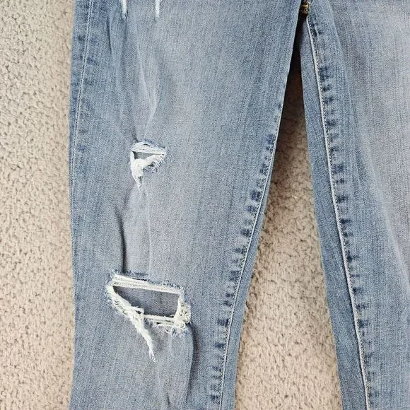 Lucky Brand Jeans Womens 26x29‎ Blue Bridgette High Rise Skinny Denim Light Wash - Picture 5 of 16